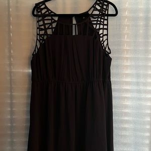 High-low Torrid Geometric cut out dress